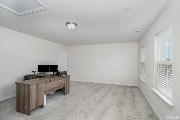 a view of workspace with washer and dryer