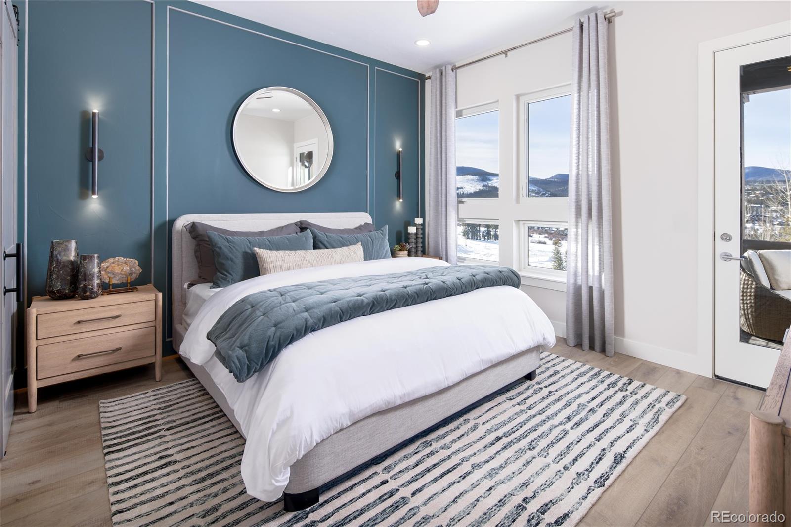 77 High Grove Loop Winter Park, CO 80482 - Photo 6 of 14 a bedroom with bed and a large window