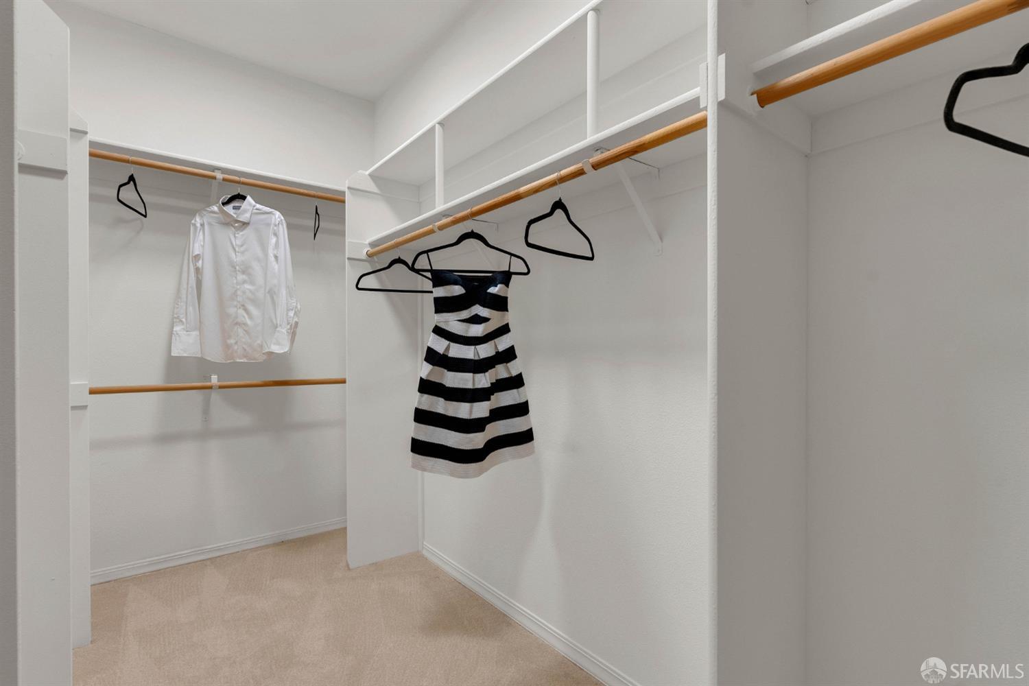 624 Sunflower Court San Ramon, CA 94582 - Photo 12 of 21 a view of walk in closet with white walls