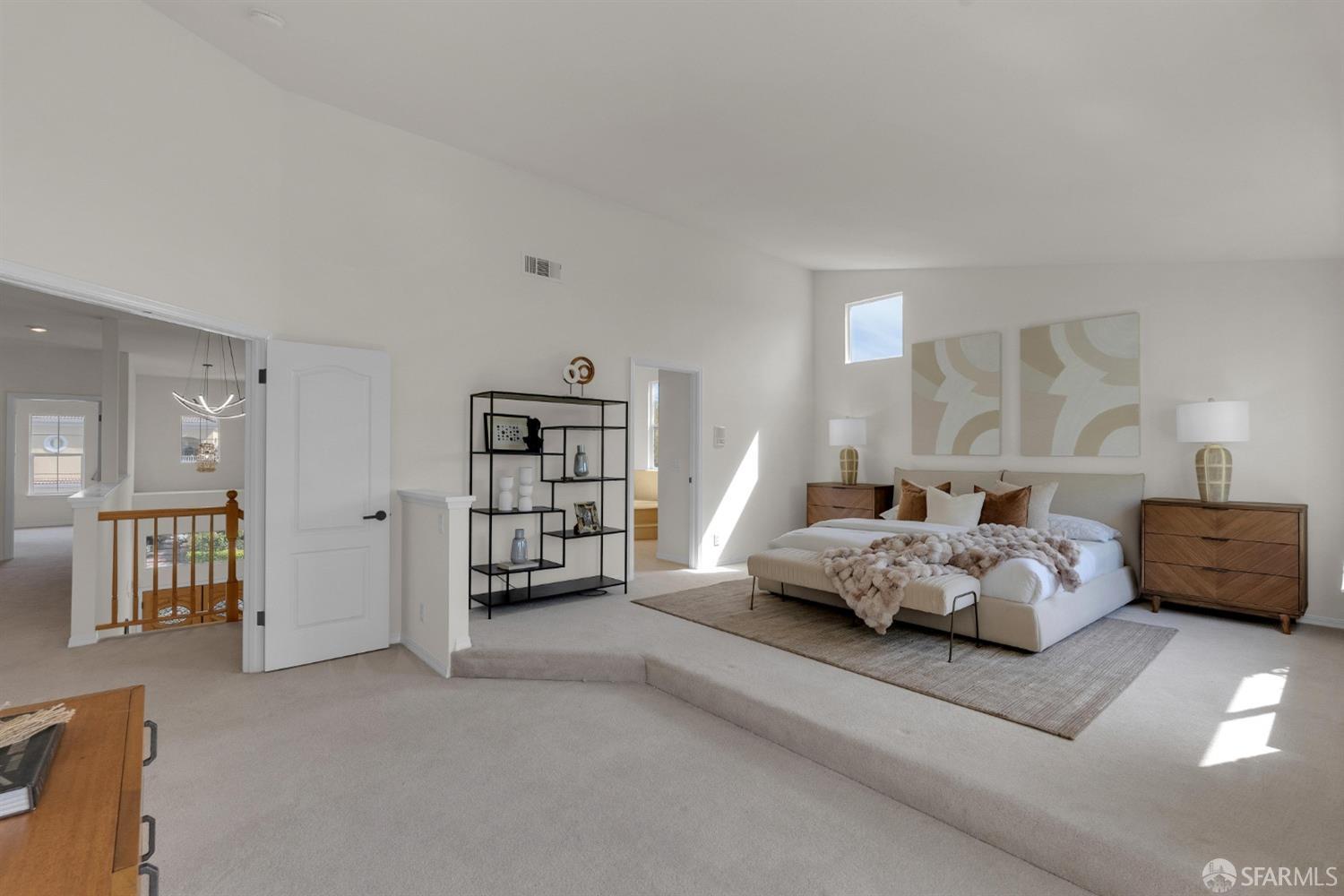 624 Sunflower Court San Ramon, CA 94582 - Photo 9 of 21 a bedroom with furniture and white cabinets