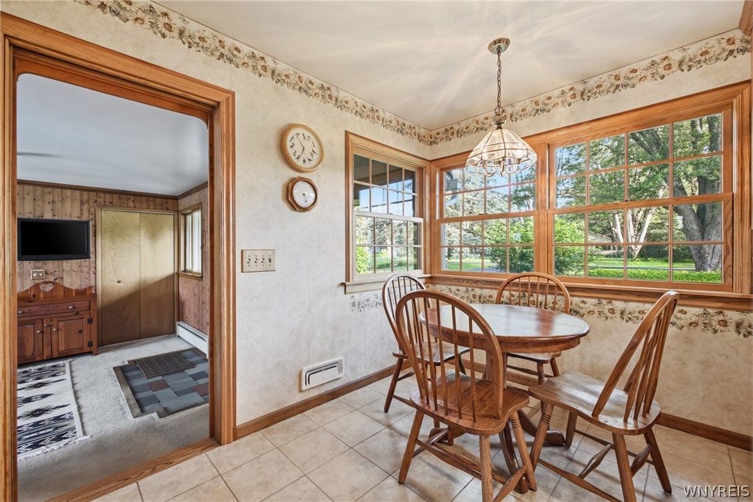1391 Billington Road Elma, NY 14052 - Photo 9 of 46 eat-in kitchen looking into mud/Florida room