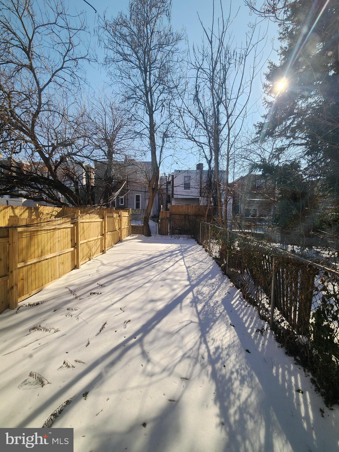 6616 Leeds Street Philadelphia, PA 19151 - Photo 15 of 29 a view of a backyard with large trees