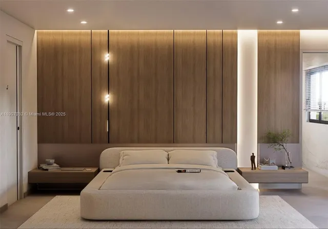 a bathroom with a bathtub and a tub