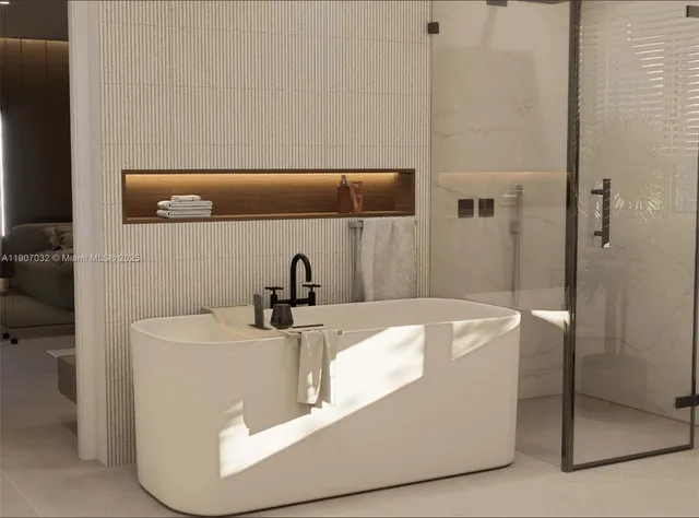 a bathroom with a sink