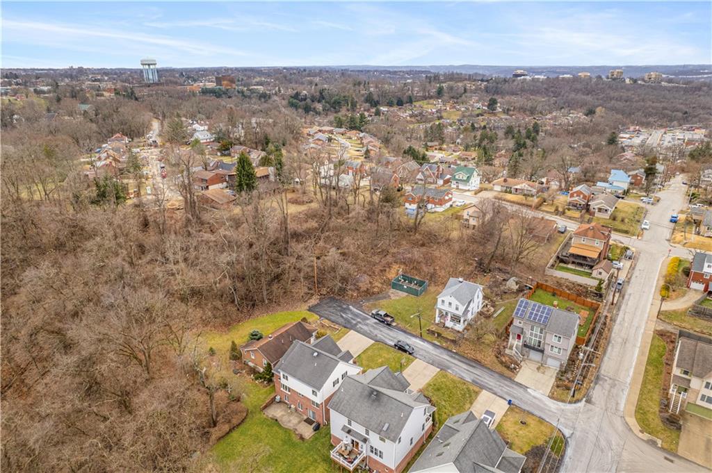0 Elmdale Road Pittsburgh, PA 15205 - Photo 8 of 12 an aerial view of a house with a lake