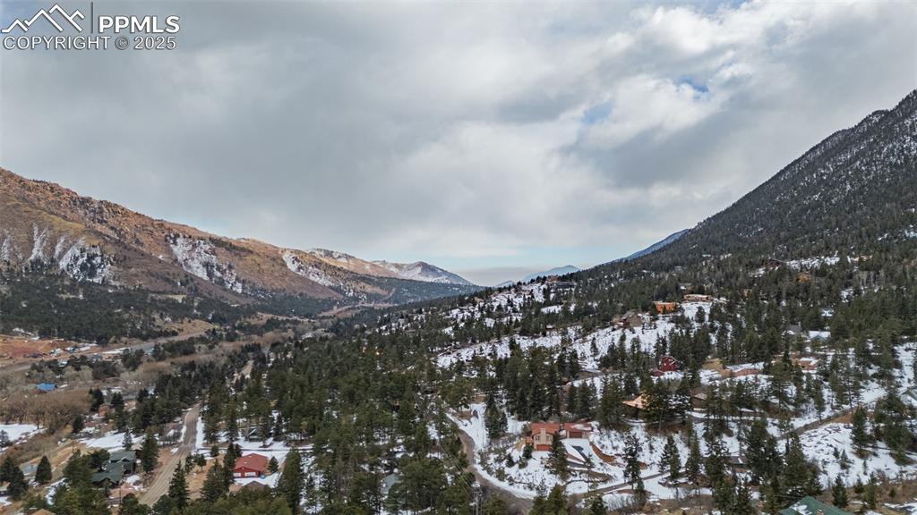 5870 Paona Road Cascade, CO 80809 - Photo 28 of 32 a view of outdoor space and mountain view