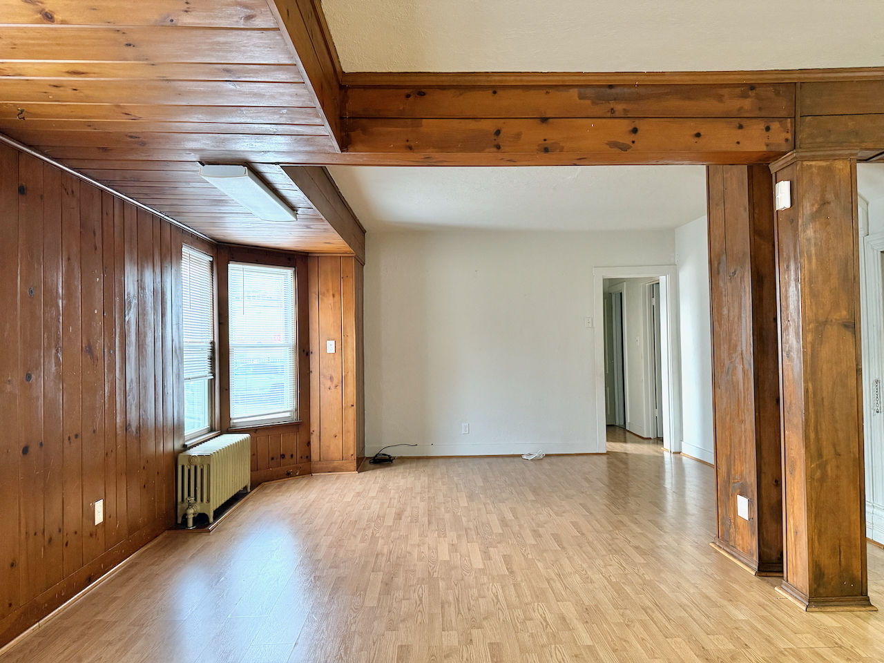 203 Symphony Way, Unit 203A Elgin, IL 60120 - Photo 8 of 18 a view of a hallway with wooden floor and staircase