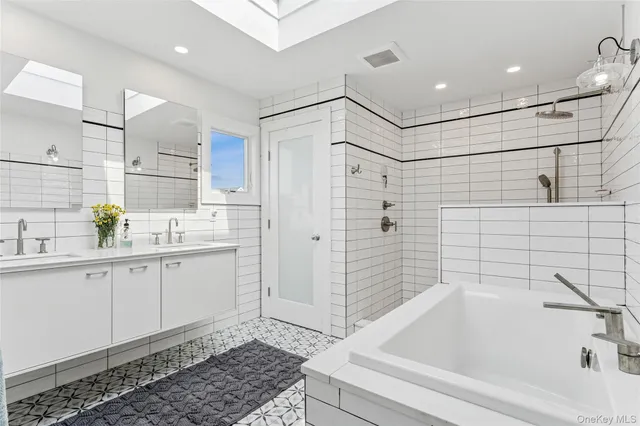 a view of a balcony with an outdoor space