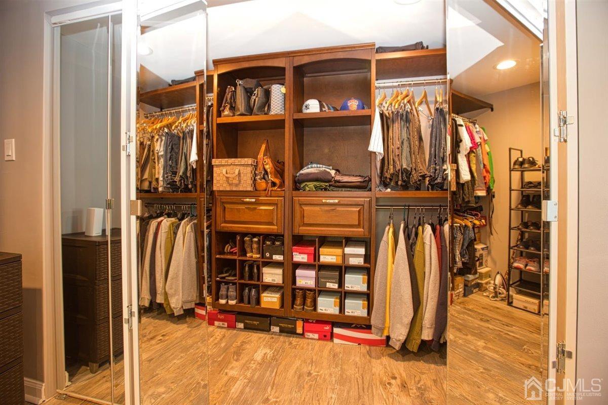 91 River Road Sayreville, NJ 08872 - Photo 19 of 36 Walk-in-closet has built-in organizers.