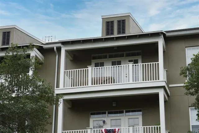 a view of a house with a porch