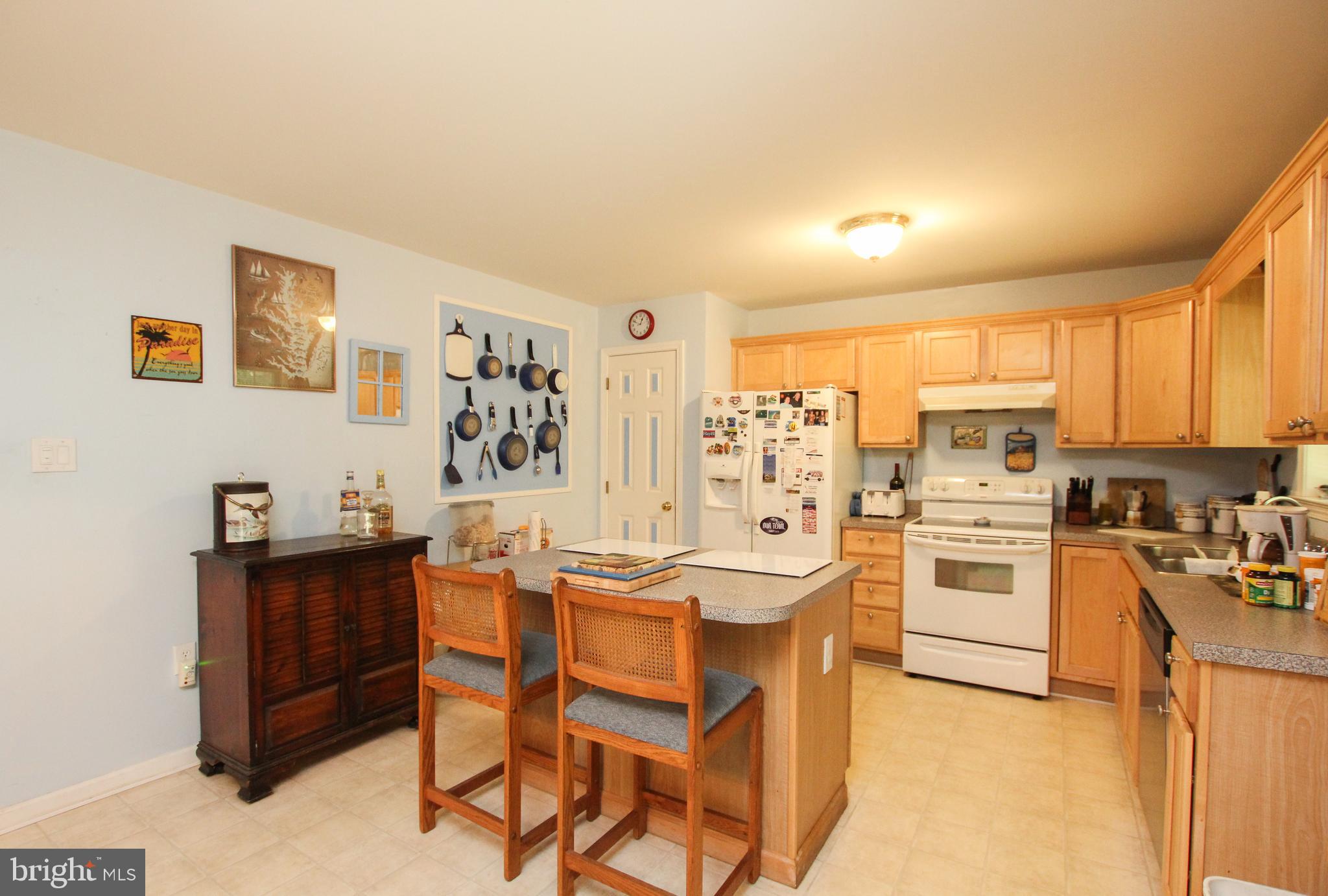 28549 Round Pole Bridge Road Milton, DE 19968 - Photo 8 of 22 Kitchen with Pantry and Island