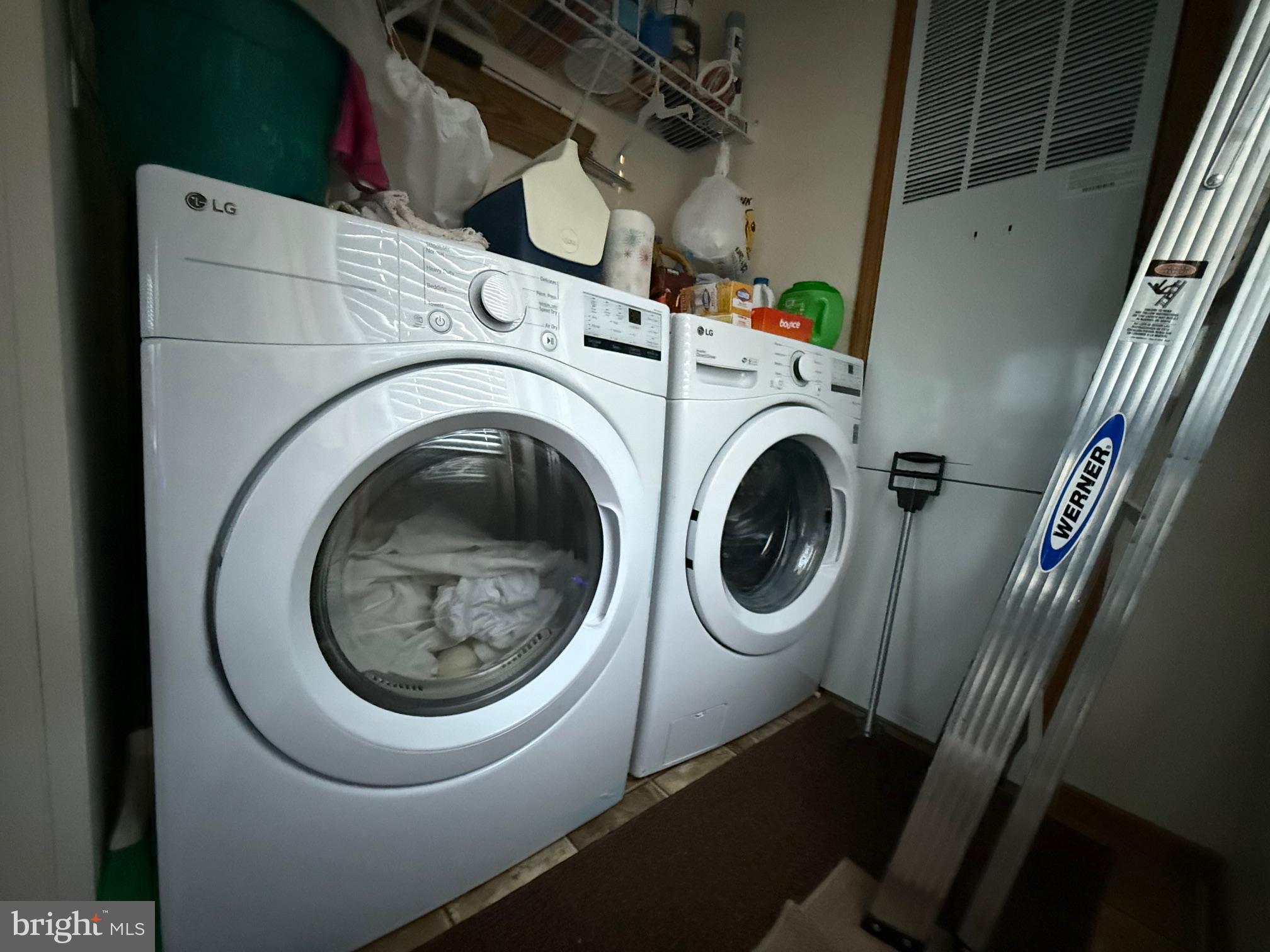 9347 Colonial Mill Drive Delmar, MD 21875 - Photo 11 of 33 a utility room with dryer and washer
