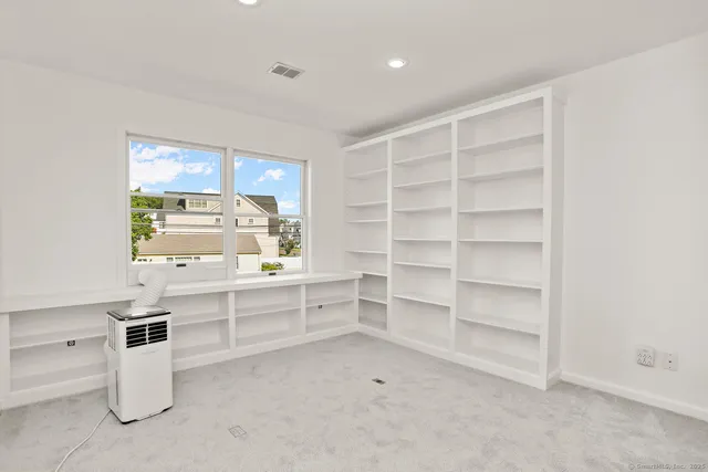 a room with storage and utility