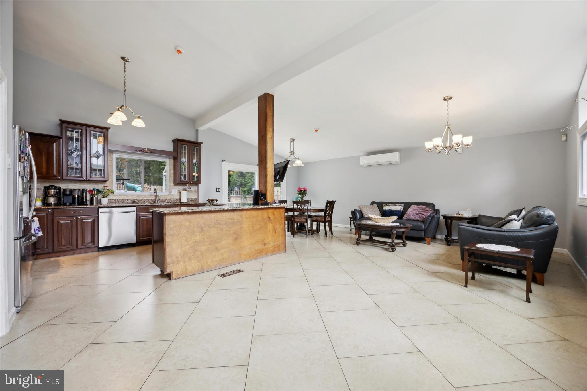 160 Yew Road Cheltenham, PA 19012 - Photo 24 of 24 a living room with furniture and kitchen view