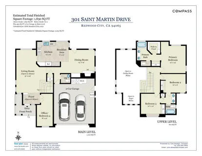 $2,488,000 | 301 St Martin Drive, Redwood City, CA 94065
