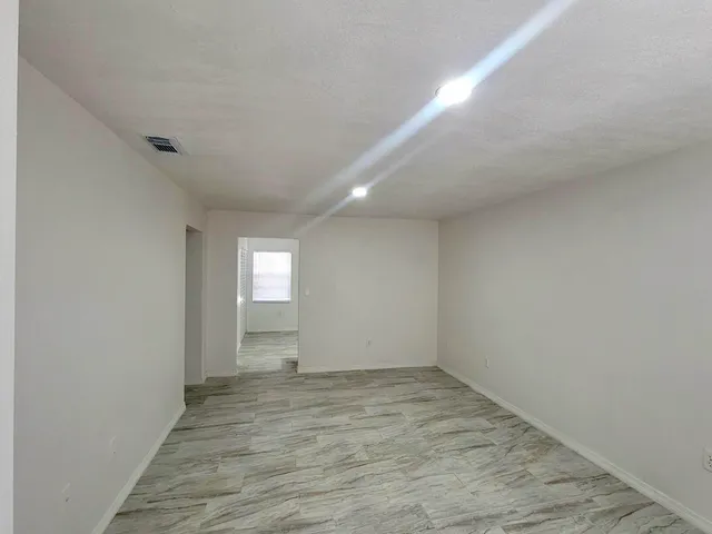 a view of empty room