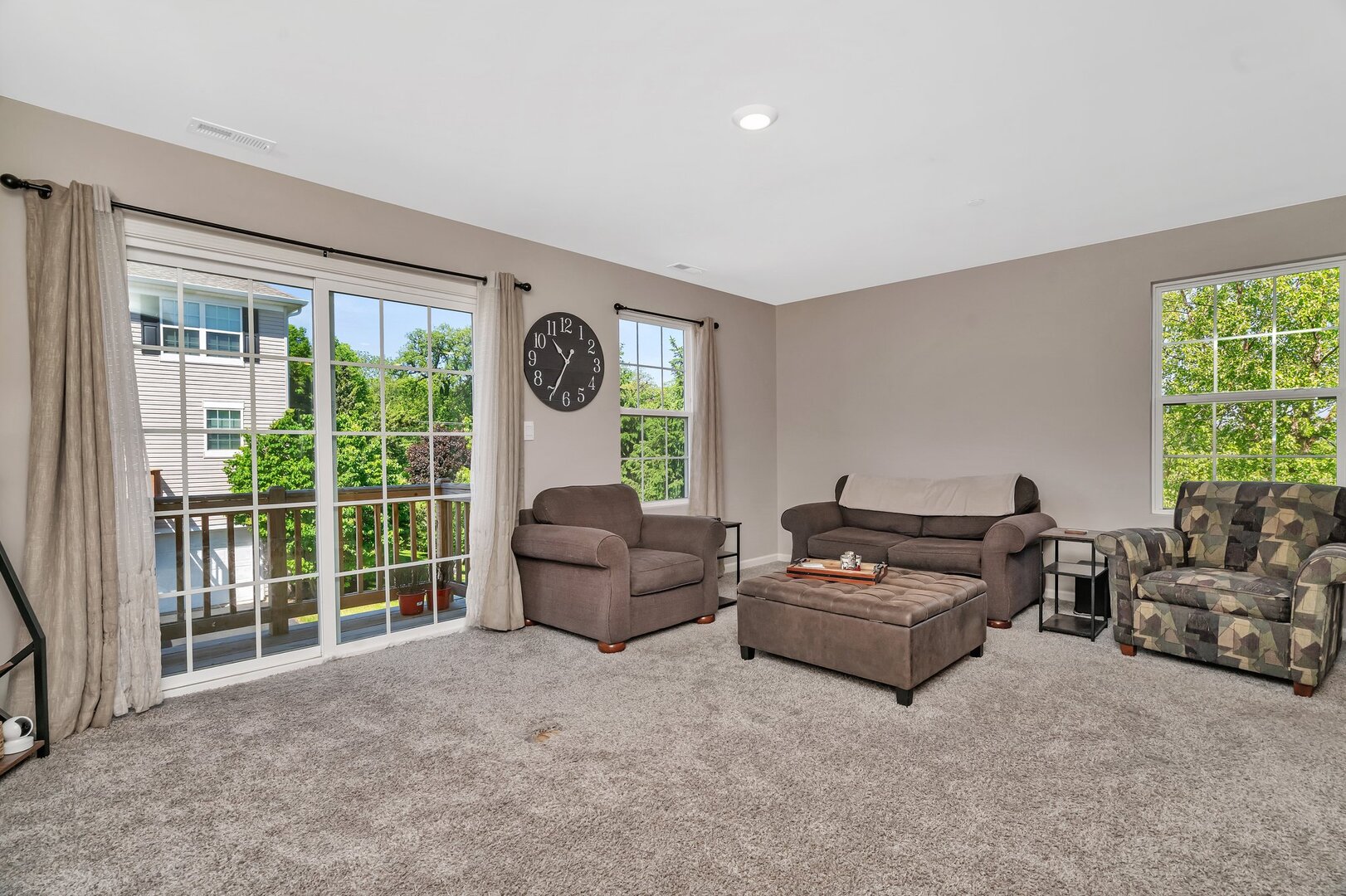 3741 Bailey Road Yorkville, IL 60560 - Photo 4 of 32 a living room with furniture and a large window