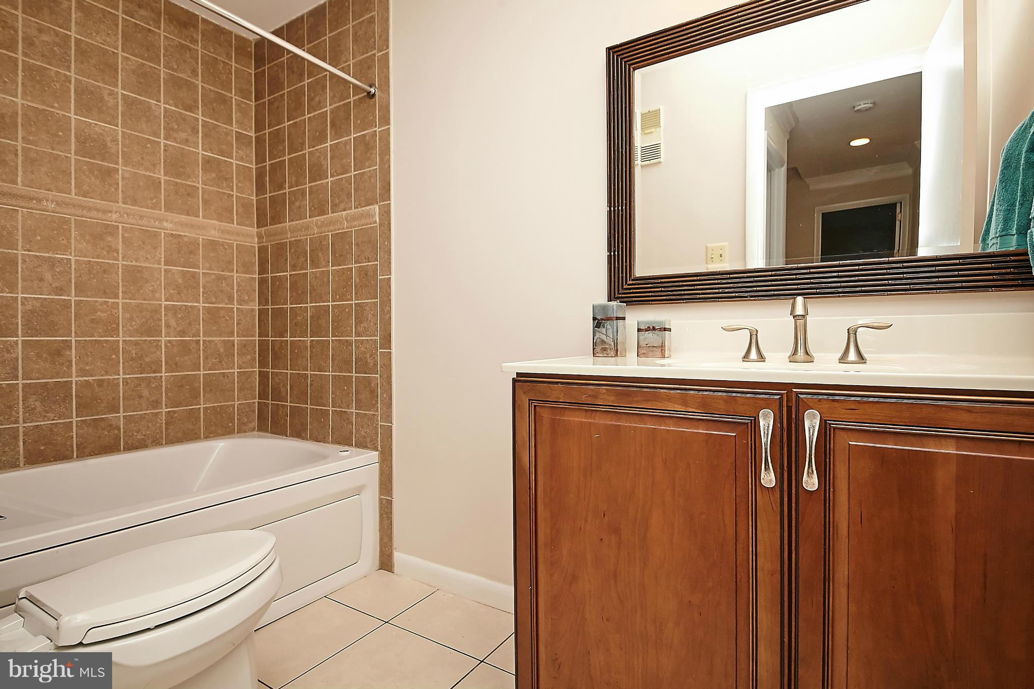 2017 Wethersfield Court Reston, VA 20191 - Photo 26 of 30 Bathroom 3 of 3.5. Lower level with jetted tub.
