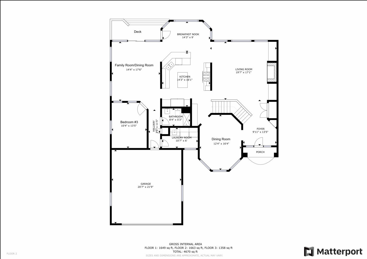 2552 Sutton Lane Aurora, IL 60502 - Photo 55 of 57 a picture of a floor plan