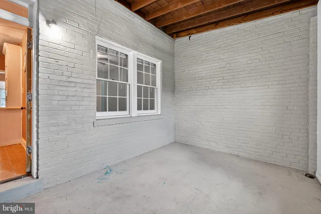 a view of empty room