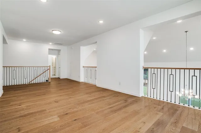 a view of empty room