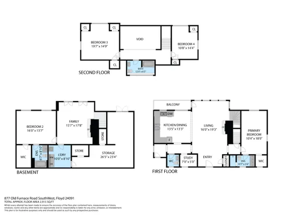 $599,900 | 877 Old Furnace Road Southwest, Floyd, VA 24091