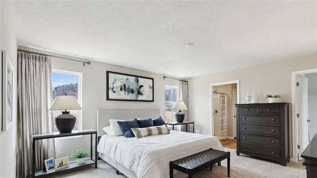 a view of a walk in closet