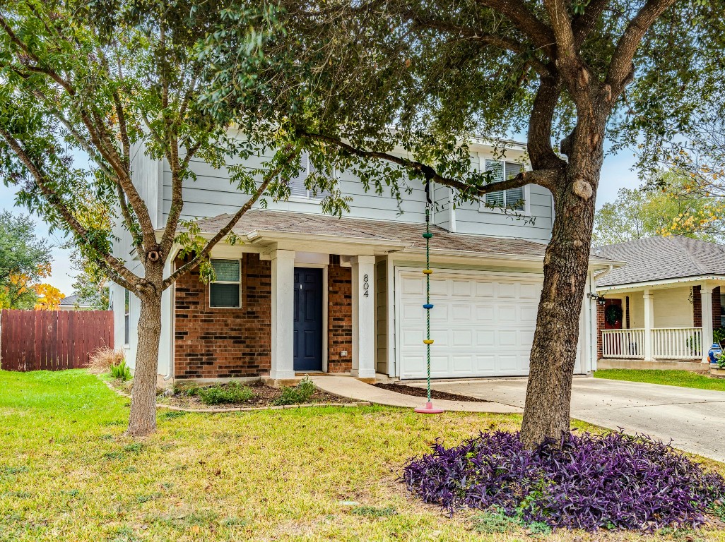 front view of house with a yard