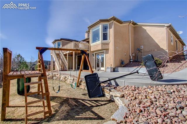 13752 Windy Oaks Road Colorado Springs, CO 80921 - Photo 5 of 5 Landscaped backyard