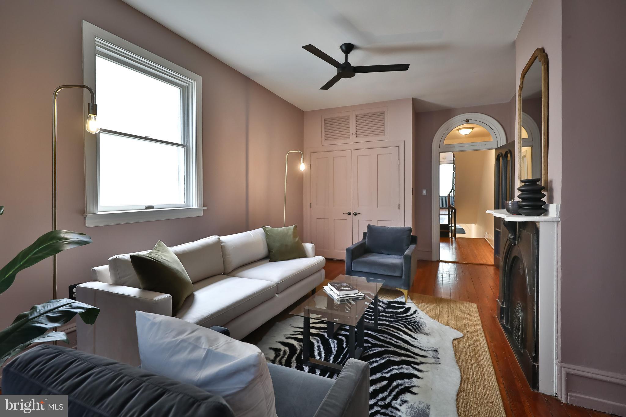 2805 Poplar Street Philadelphia, PA 19130 - Photo 21 of 34 a living room with furniture and a window