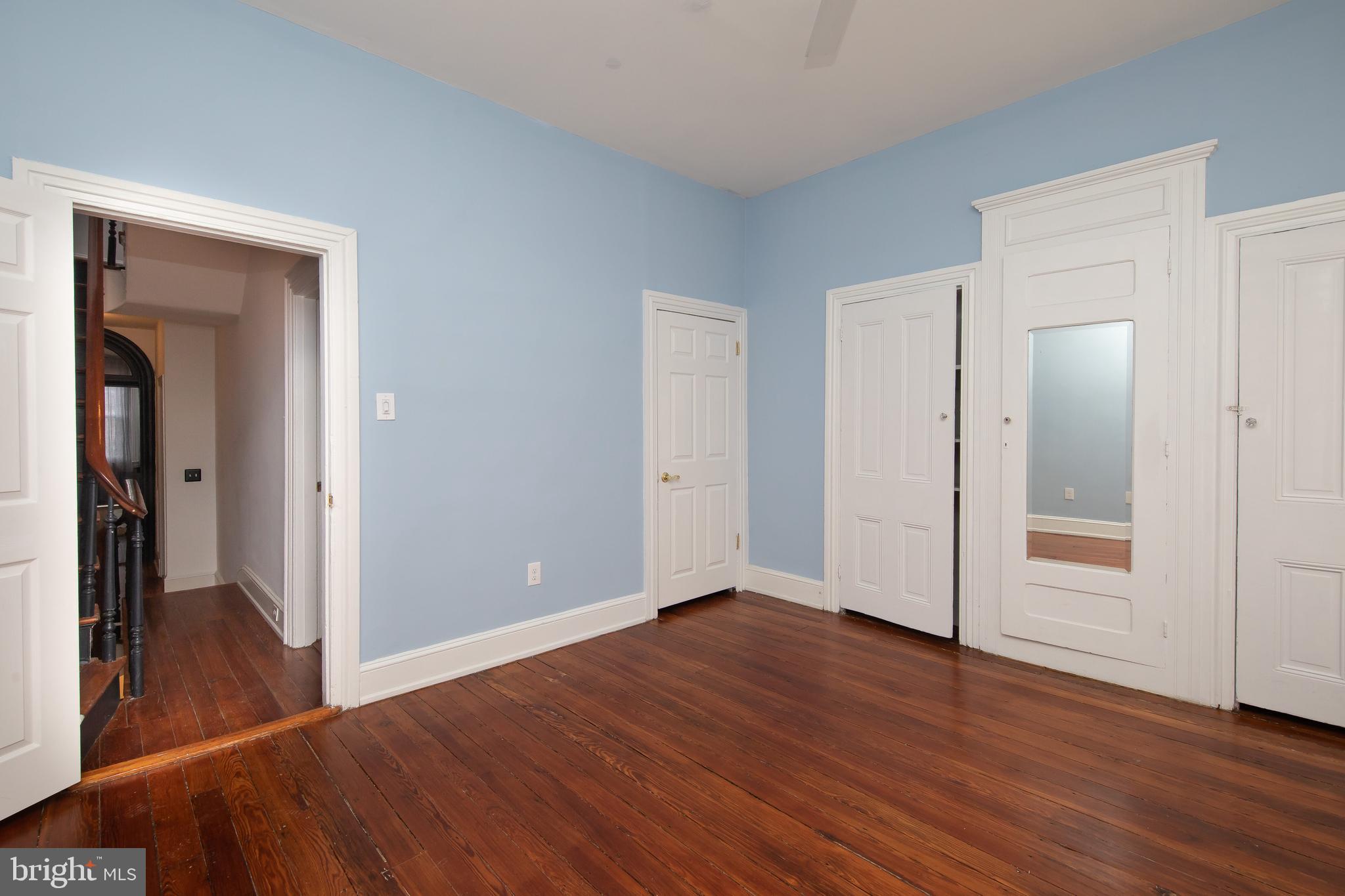2805 Poplar Street Philadelphia, PA 19130 - Photo 28 of 34 a view of a hallway with wooden floor