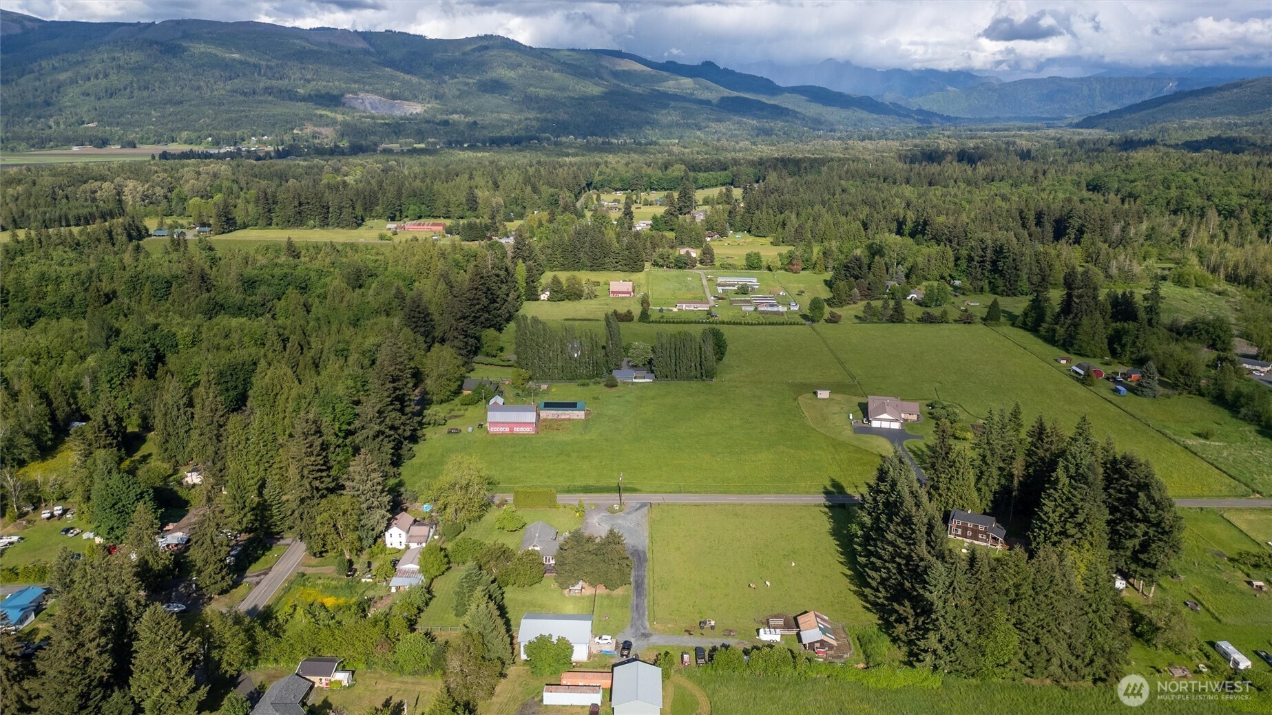 5875 Sand Road Bellingham, WA 98226 - Photo 39 of 40 a view of a lake with a mountain