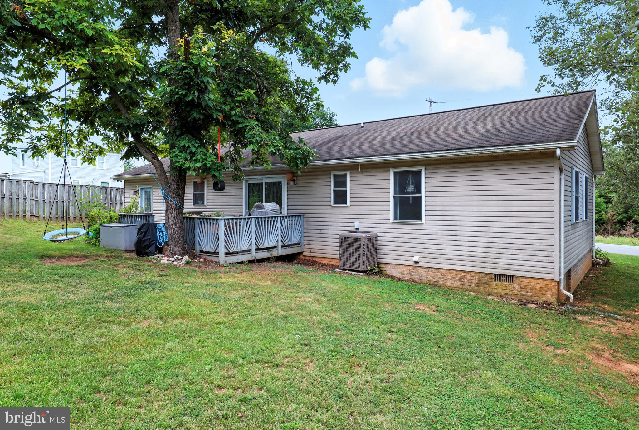 859 Colley Block Road Strasburg, VA 22657 - Photo 44 of 52 a backyard of a house with table and chairs