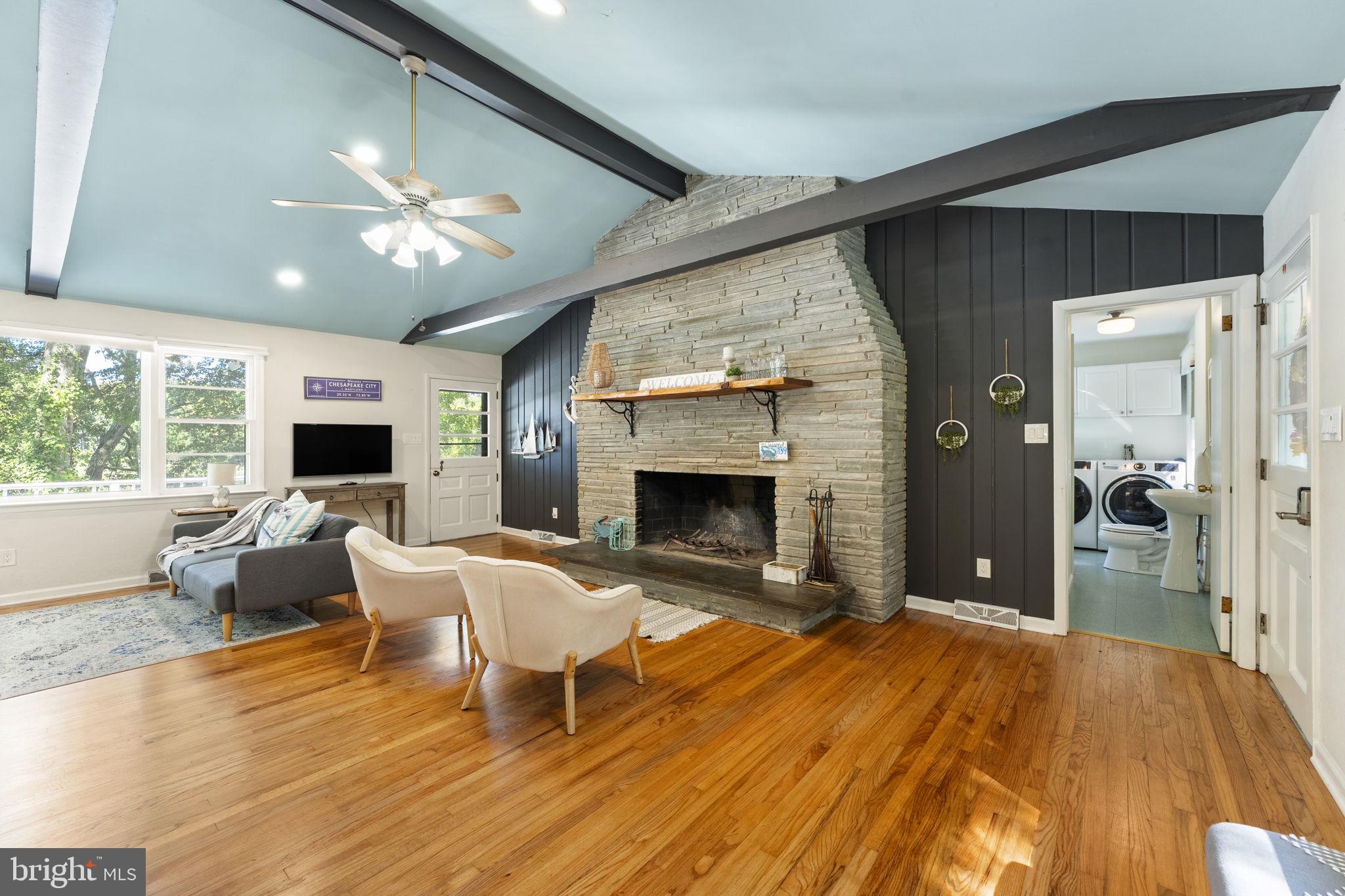 139 Knollwood Road Elkton, MD 21921 - Photo 12 of 57 a living room with furniture and a fireplace