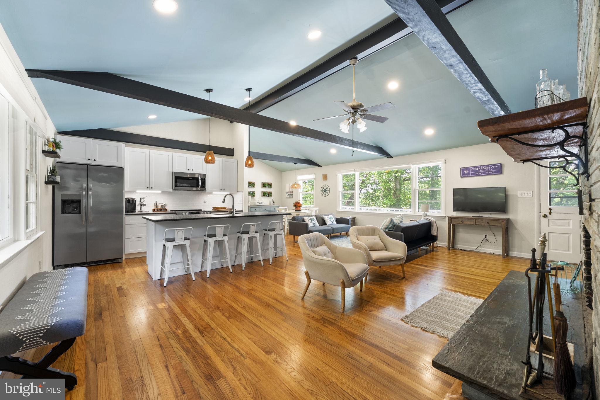 139 Knollwood Road Elkton, MD 21921 - Photo 3 of 57 a living room with stainless steel appliances furniture and a kitchen view