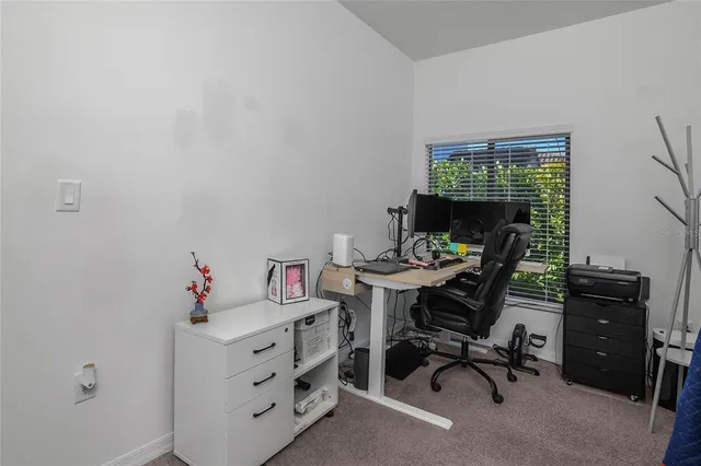 a view of a porch with chairs