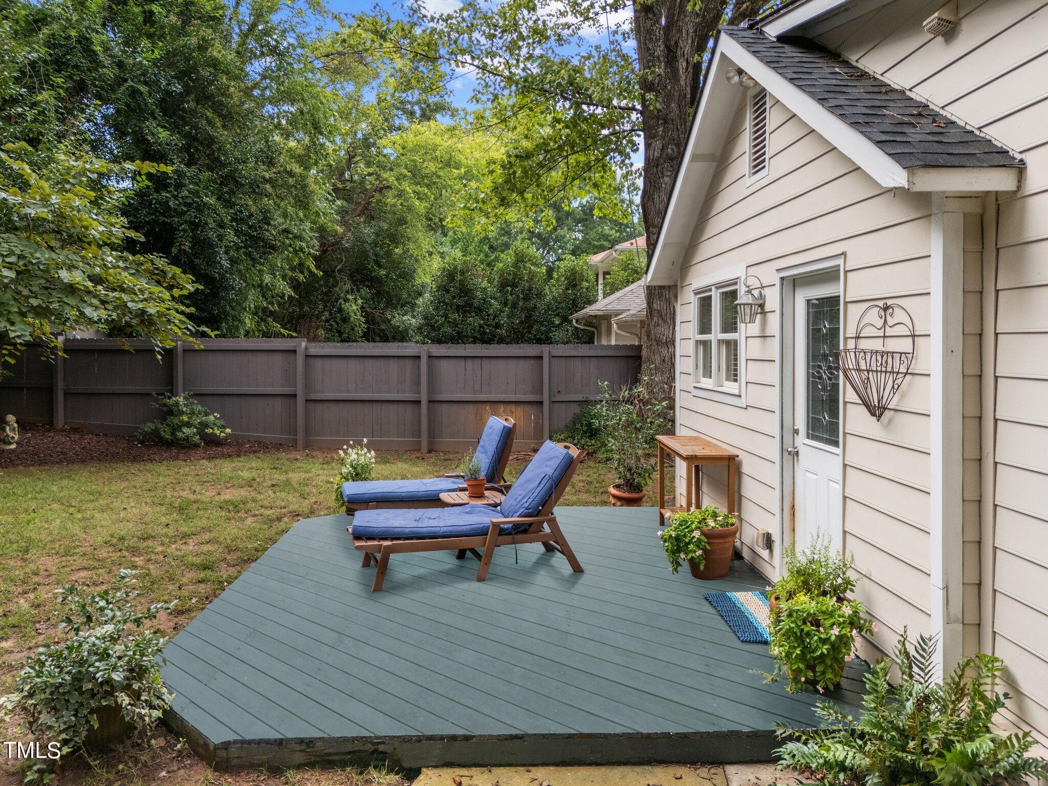 2219 Creston Road Raleigh, NC 27608 - Photo 38 of 45 a outdoor view with a sitting space