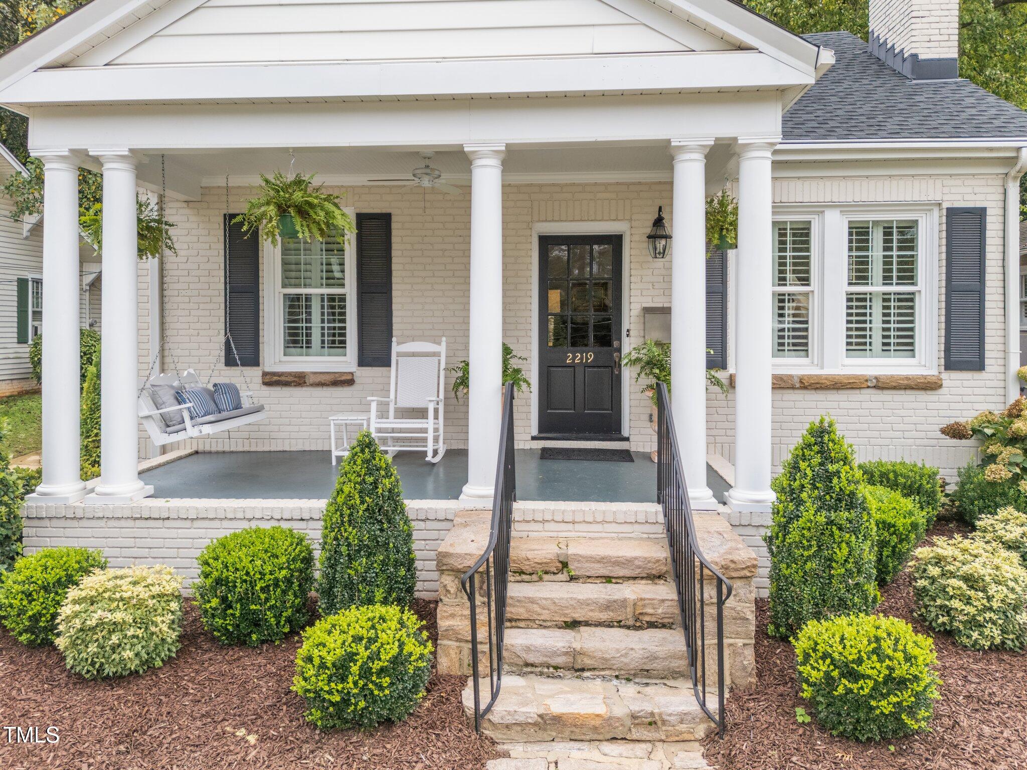 2219 Creston Road Raleigh, NC 27608 - Photo 41 of 45 a front view of a house