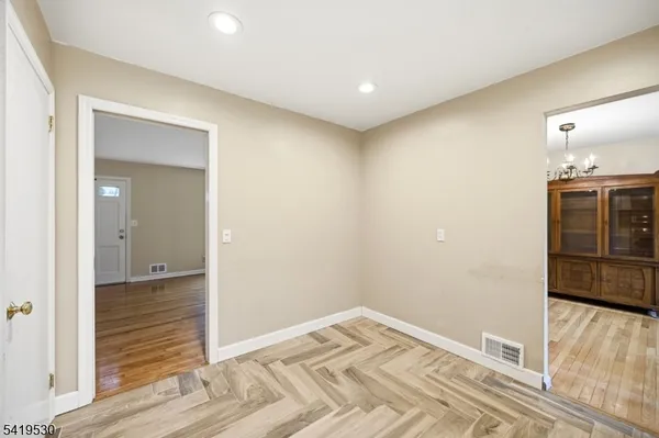 a view of empty room