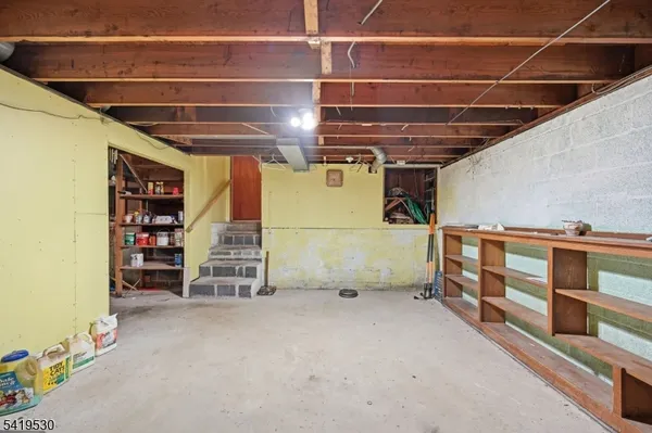 a view of storage and utility room