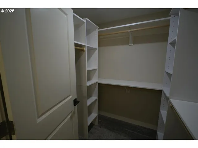a view of walk in closet