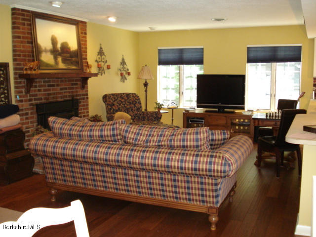 86 Pine Knoll Road Lenox, MA 01240 - Photo 7 of 21 Open Family Room with Fire Place