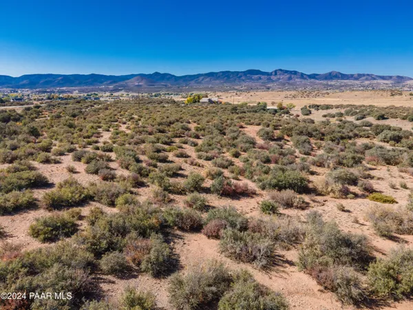 a view of a city with sunset