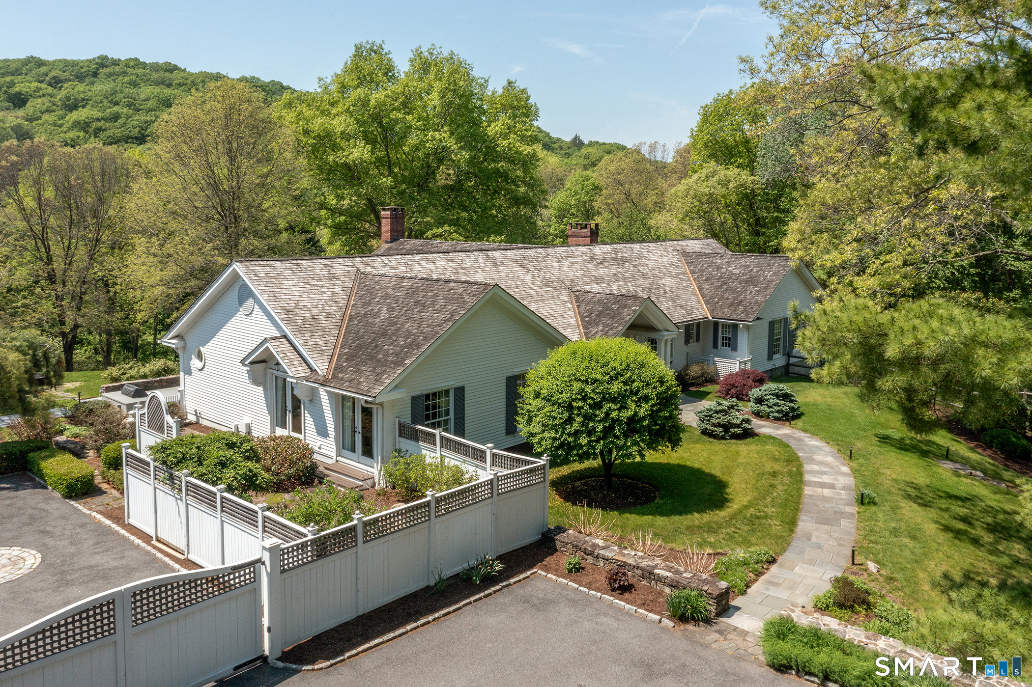 47 Squire Road Roxbury, CT 06783 - Photo 2 of 27 an aerial view of a house having yard