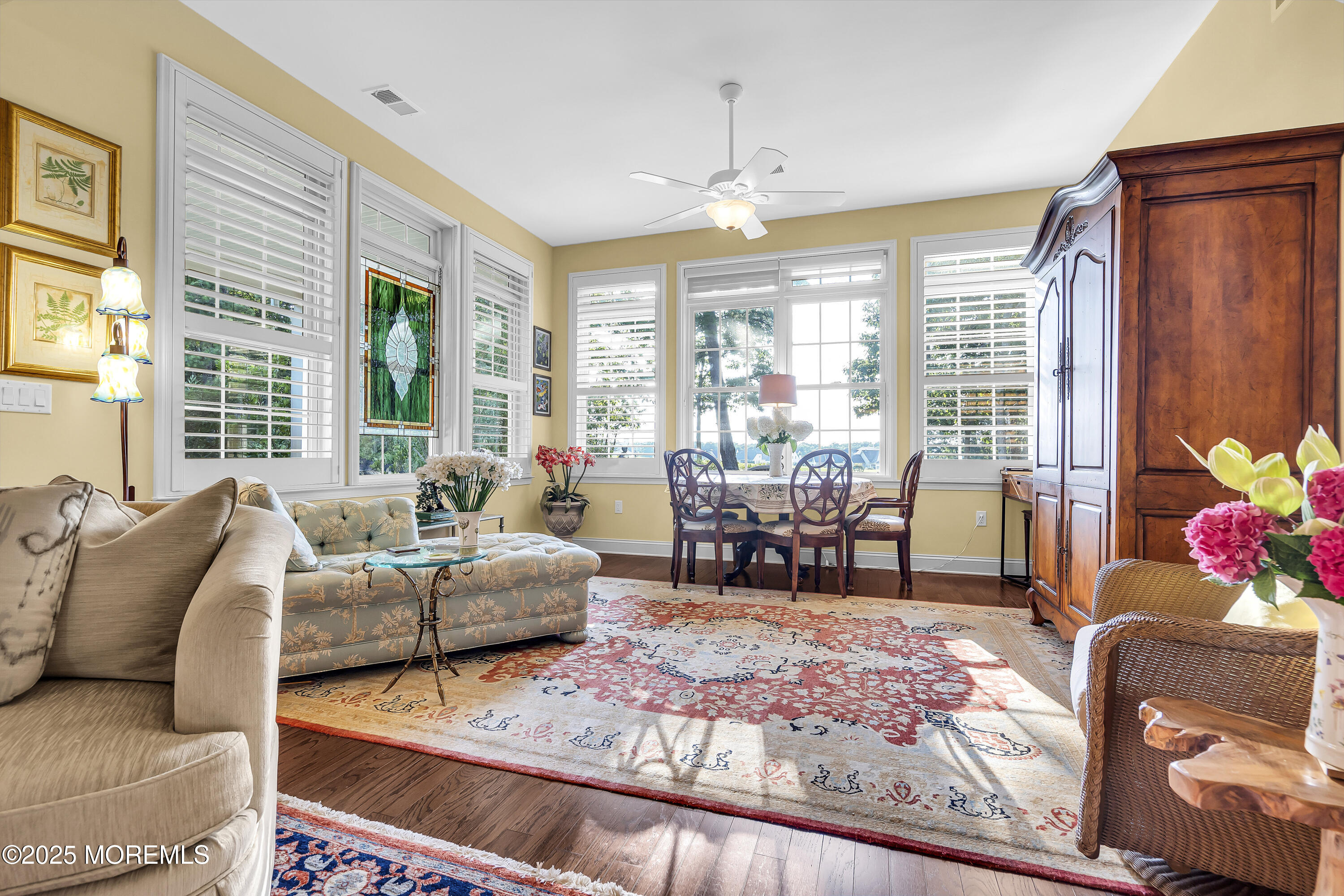 14 Harvey Cedar Way Waretown, NJ 08758 - Photo 16 of 59 a living room with furniture and a large window