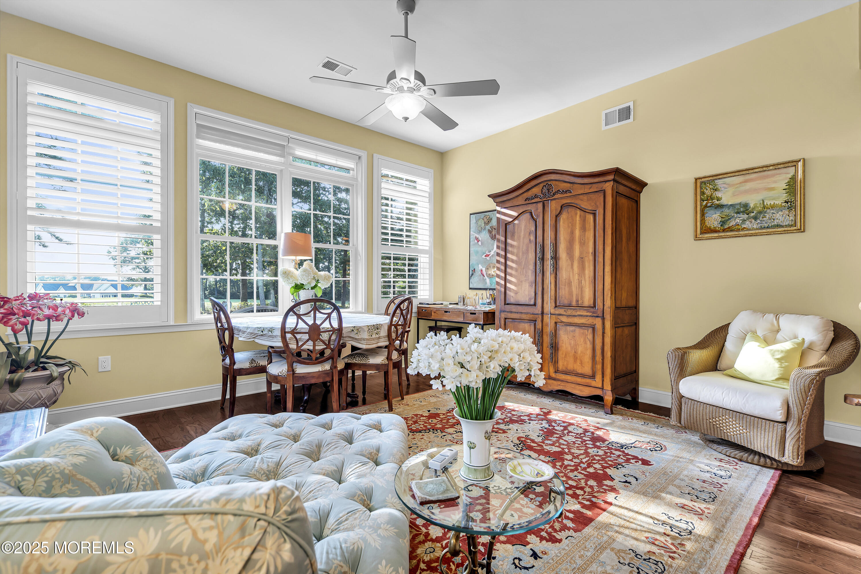 14 Harvey Cedar Way Waretown, NJ 08758 - Photo 17 of 59 a living room with furniture and wooden floor