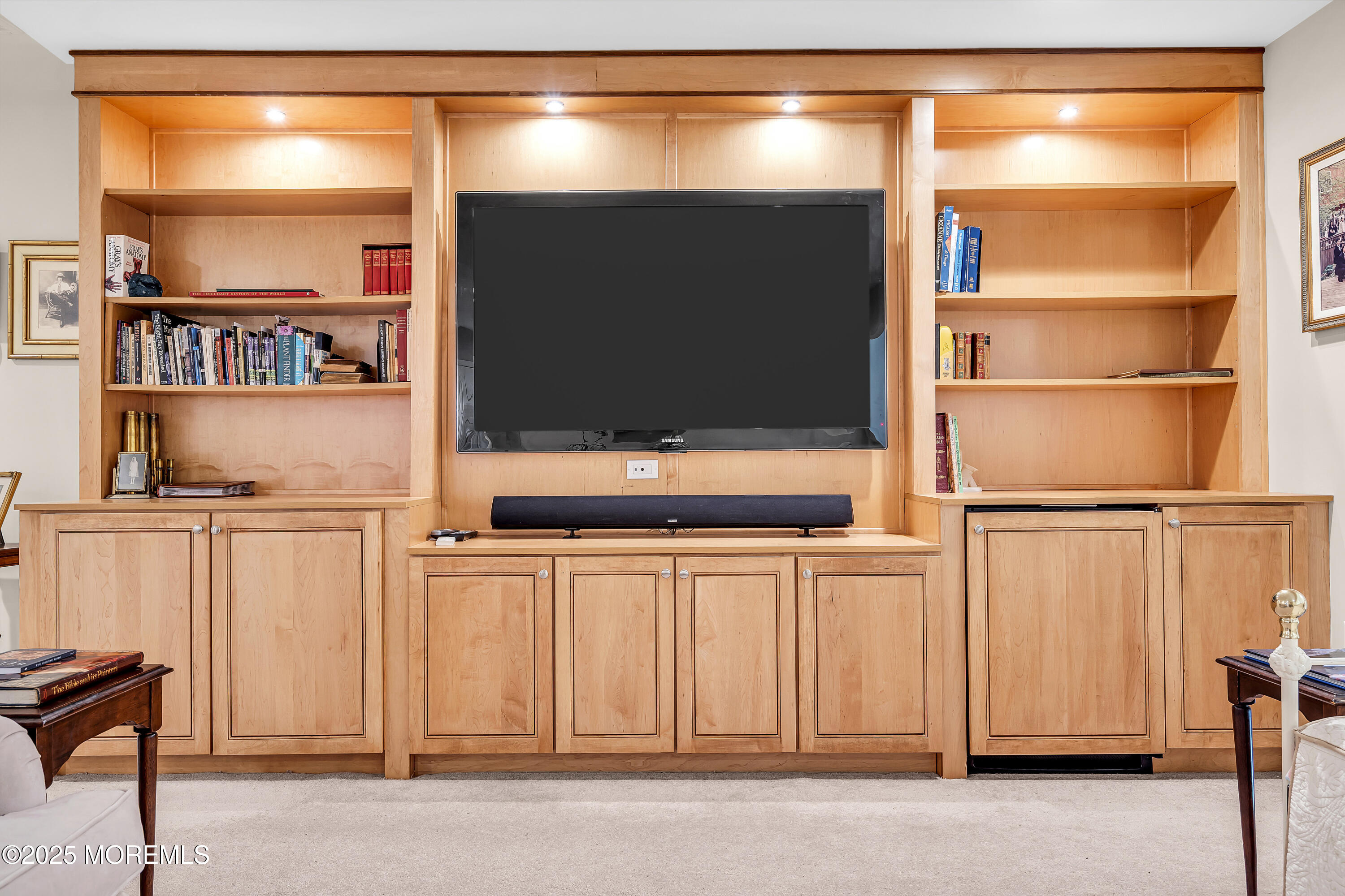 14 Harvey Cedar Way Waretown, NJ 08758 - Photo 40 of 59 a living room with window and a flat screen tv
