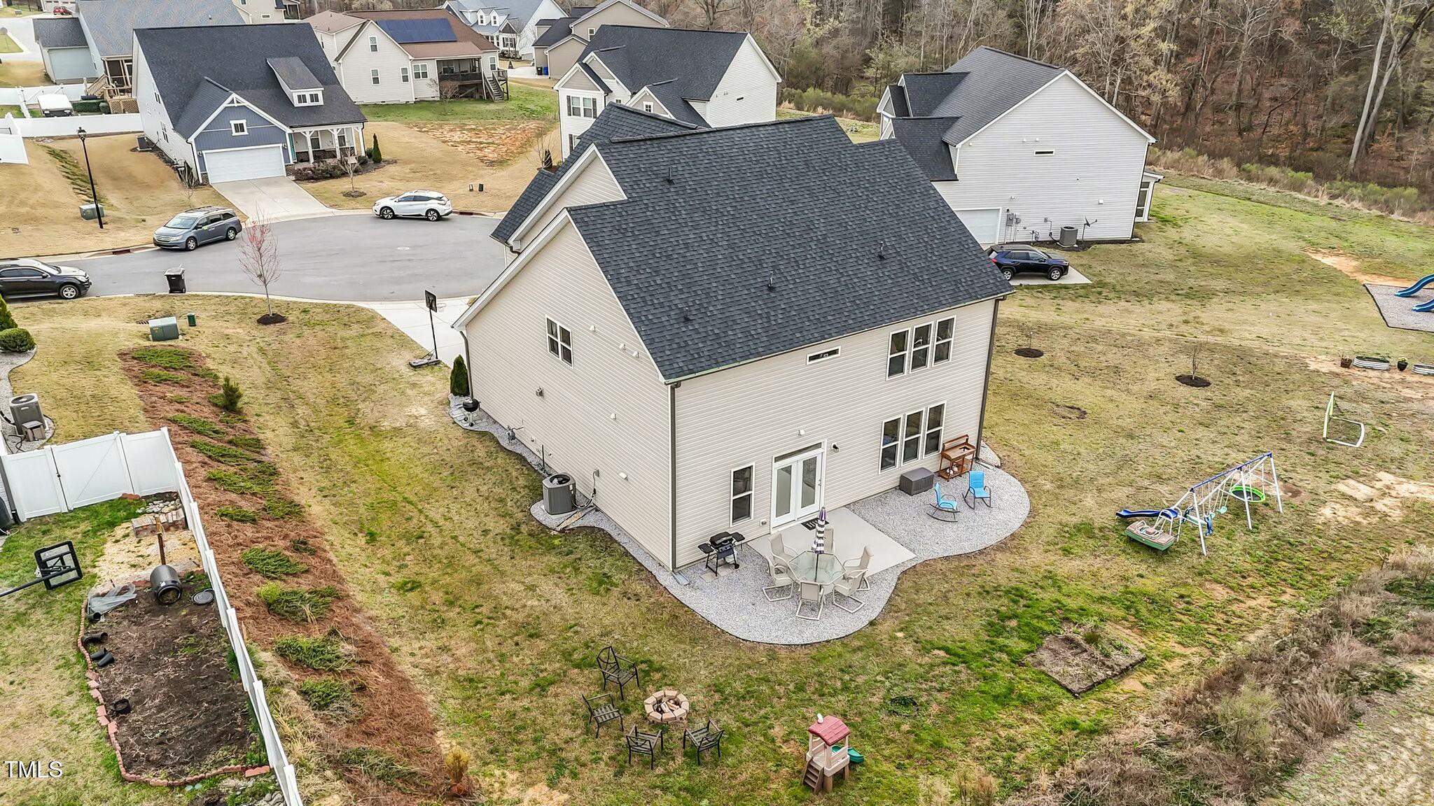 118 Lockhaven Drive Garner, NC 27529 - Photo 43 of 56 an aerial view of residential houses with outdoor space