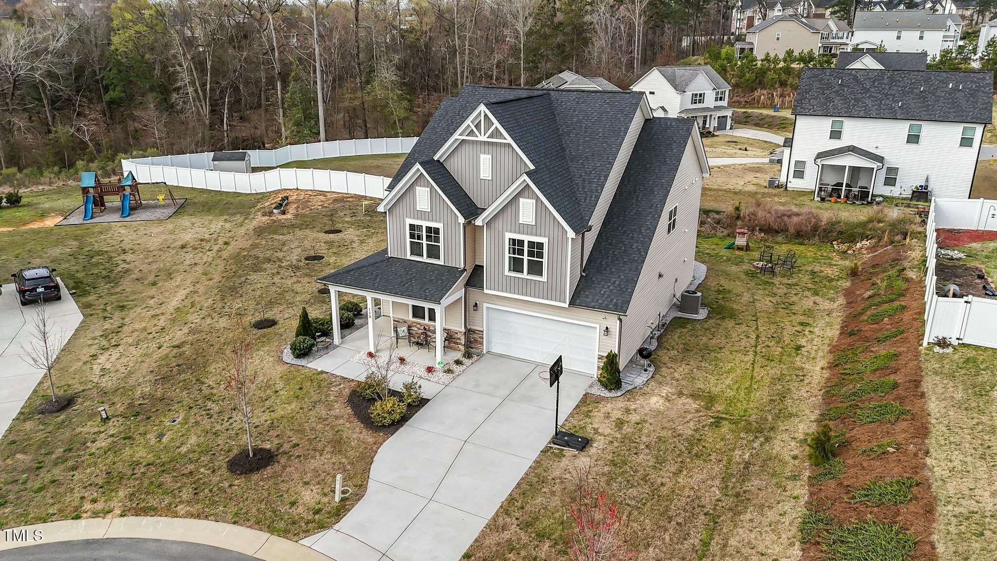 118 Lockhaven Drive Garner, NC 27529 - Photo 47 of 56 a view of the house with outdoor space
