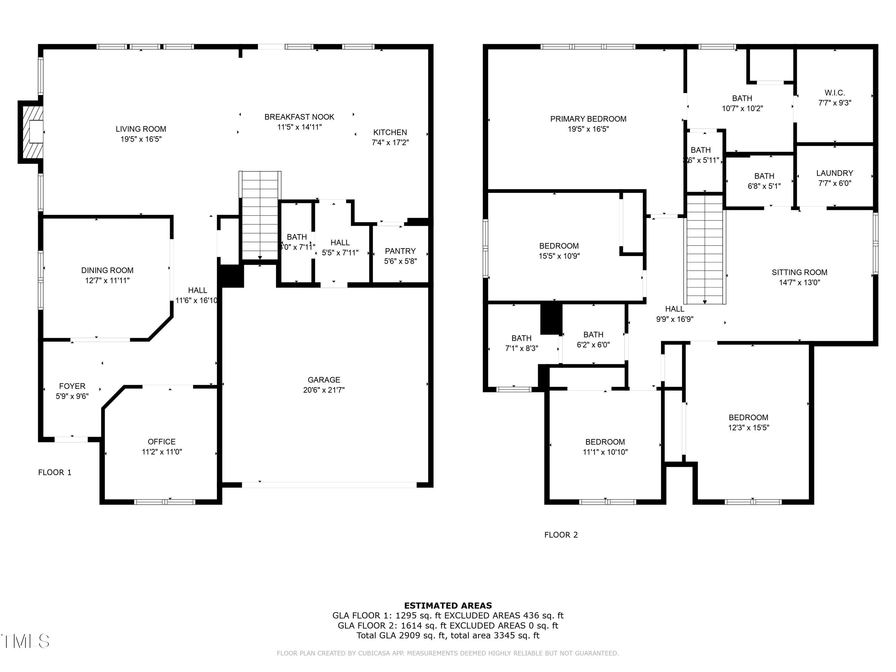 118 Lockhaven Drive Garner, NC 27529 - Photo 55 of 56 a picture of a floor plan